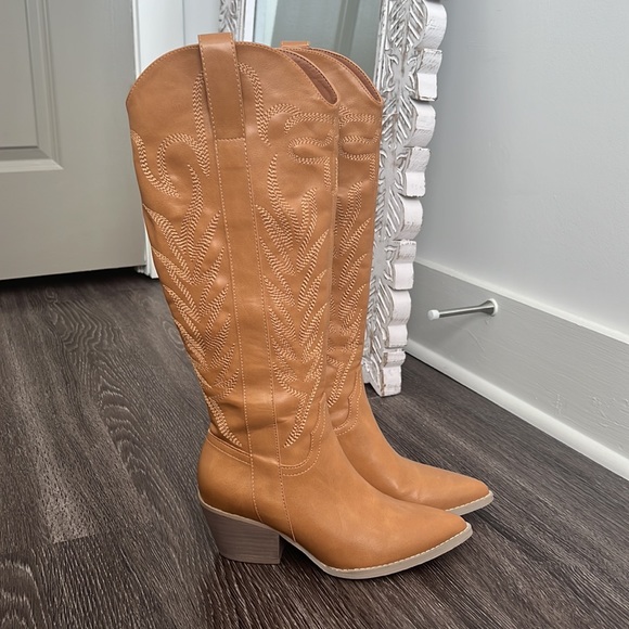 oasis society Shoes Tall Western Cowboy Boots Poshmark